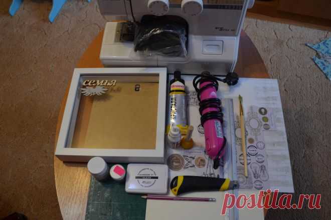 Скрапбукинг-коллаж на стену своими руками