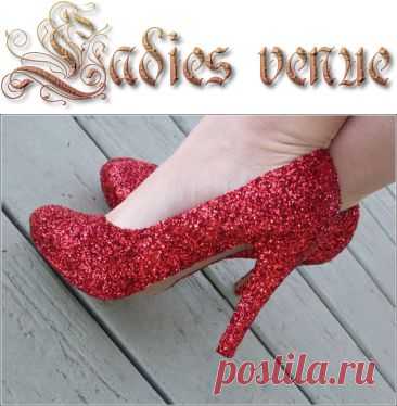Старые туфли превращаем в новые - праздничные | Ladiesvenue