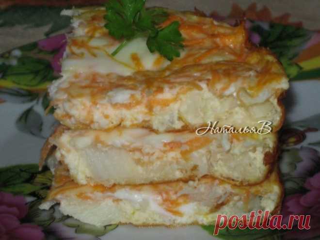 Вкусный и сочный рыбный омлет — прекрасный ужин для деток!