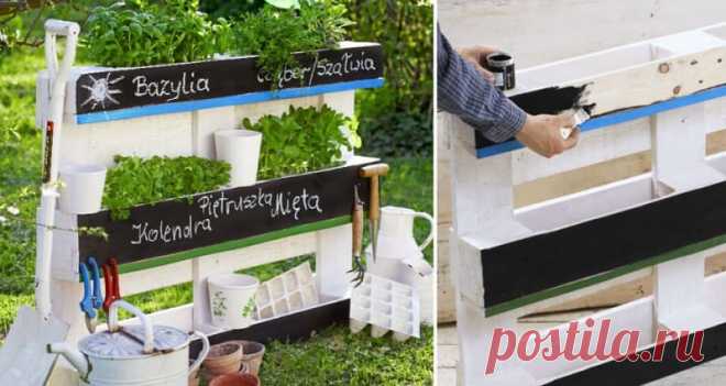 Клумба из поддонов своими руками. Фото и видео поэтапно для начинающих. Идея простая, достаточно оригинальная и очень дешёвая.