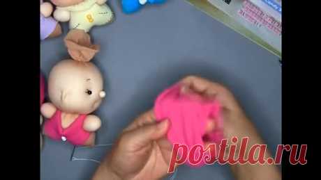 Делаем куколок из чулок!