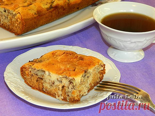 Пирог с рыбными консервами