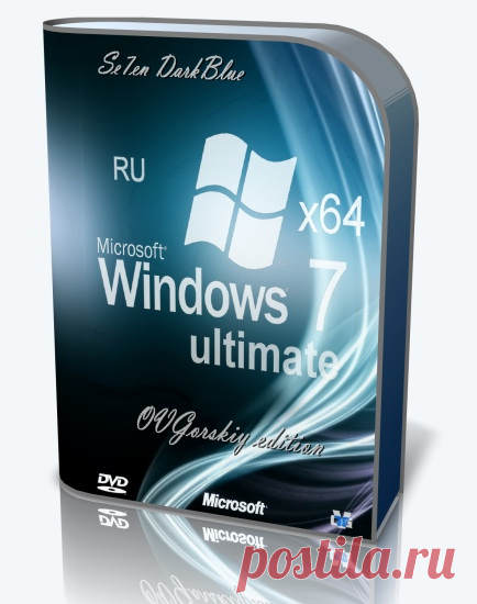 Microsoft Windows 7 Ultimate Ru x64 SP1 7DB операционная система