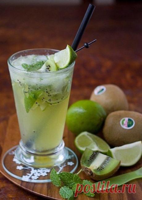 Детский мохито с киви / Здоровый аппетит