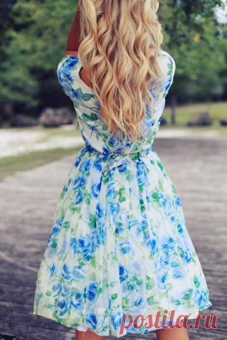 Образы с цветочным принтом. — Модно / Nemodno