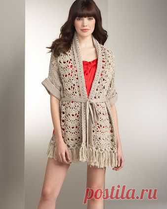 Receitas de Crochet: Blusa diferente de crochet