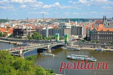 Prague : Svatopluk Čech Bridge ( Čechův most ) | Flickr - Photo Sharing!