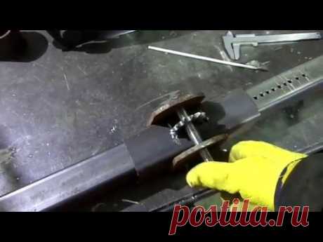 Самодельная стойка для дрели и перфоратора.  Home-made frame for drill - YouTube