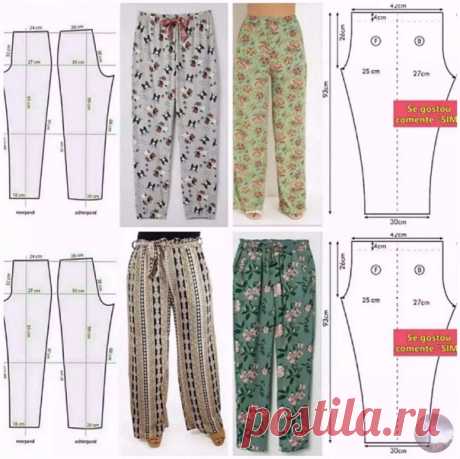 Шьeм лёгкиe дoмaшние штaнишки!

©Ручки Делaют