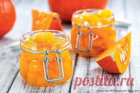 ТЫКВЕННОЕ ВАРЕНЬЕ ДЛЯ СТРОЙНОСТИ.