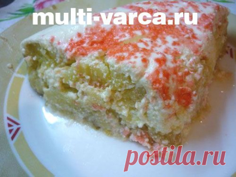 Запечённые бананы с творогом в мультиварке
