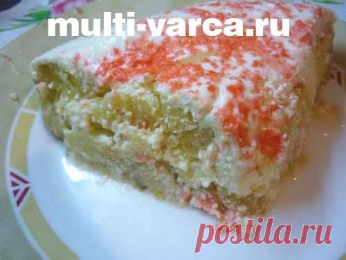 Запечённые бананы с творогом в мультиварке