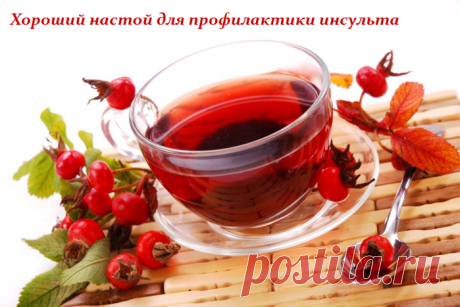 Хороший настой для профилактики инсульта