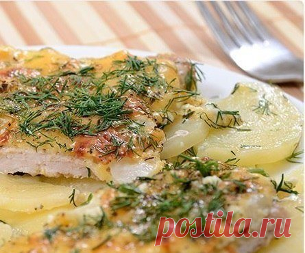 МЯСО ПО-ФРАНЦУЗСКИ С КАРТОФЕЛЕМ  | Школа шеф-повара