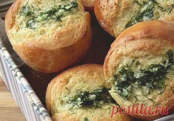 Чесночные булочки
