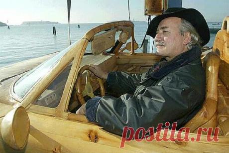 Все интересное в искусстве и не только. - Плавающий автомобиль Ливио де Марки.