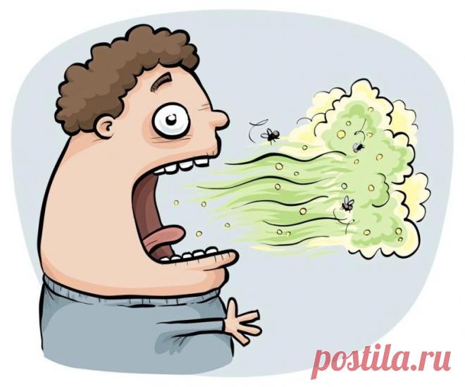 Комочки с ужасным запахом, которые появляются во рту