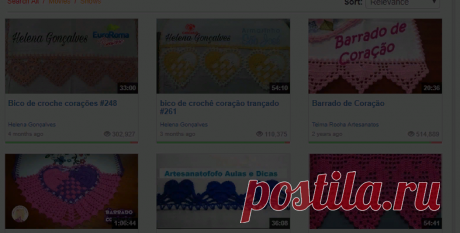 Search barrado croche coracao - GenYoutube