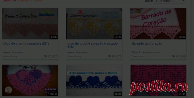 Search barrado croche coracao - GenYoutube