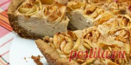 Шарлотка с &quot;розами&quot; и корицей : Выпечка : Кулинария : Subscribe.Ru