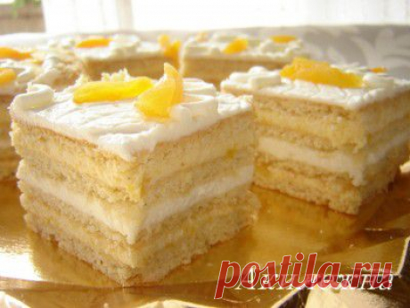 Пирожное «Солнечные лучи»