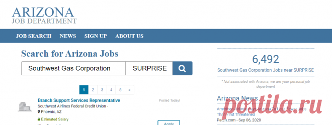 Arizona Job Department - Your Source For Arizona Job Information