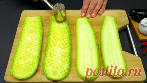 Таких вкусных кабачков я еще никогда не готовила! 👌😋 Вкусно, сытно и просто! | Вкусный Канал | Дзен