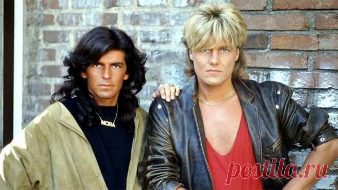 Одна из самых популярных групп 80-х «Modern Talking»