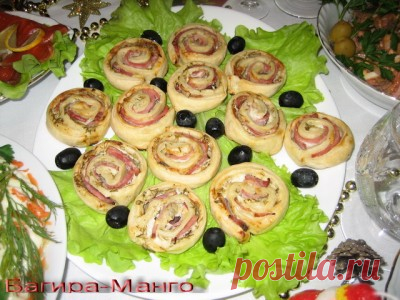 Быстрая, красивая и вкусная закуска "Улитки"!