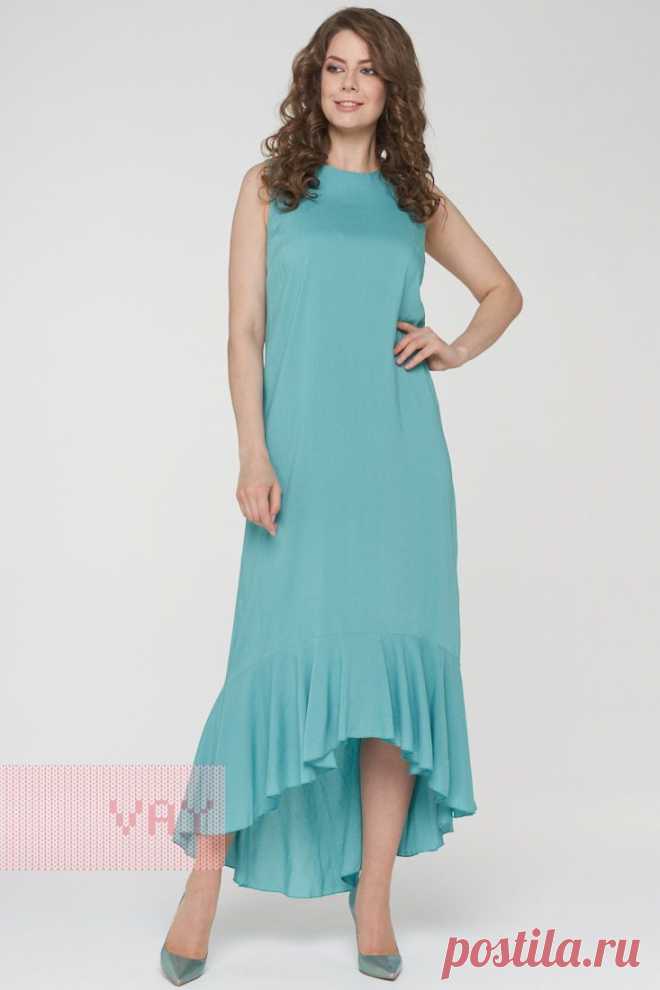 Летние платья от марки VAY. Женские летние платья VAY (артикул 191-3480), цветовое решение аква море. Ещё больше женских платьев марки ВЭЙ на оптовом сайте производителя VAY - Ньювэй.ру https://www.newvay.ru