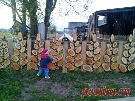 Креативный забор