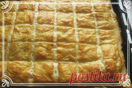 Слоеный пирог, как хачапури. Вкуснейшая начинка из сыра
Это очень вкусно и просто. Пирог заслуживает самых высоких похвал.