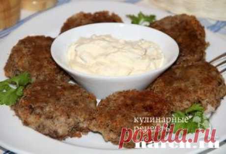 Котлеты из гречки с грибами.