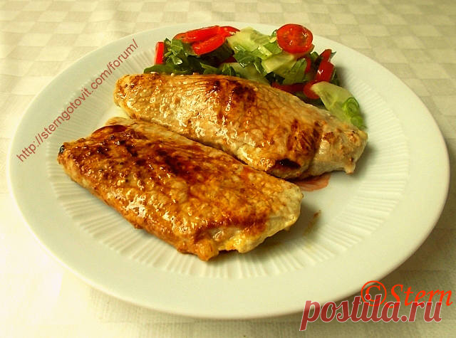 Мясо в горчичном маринаде
