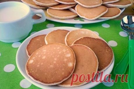 Панкейки на молоке