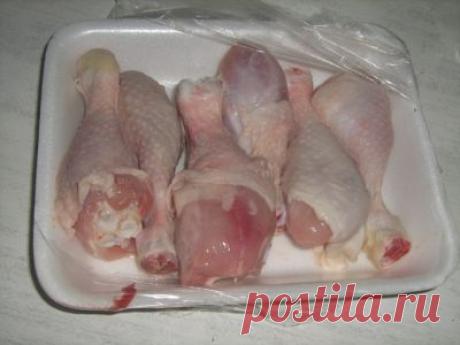 Техника разделки куриной голени (ножки) : Вторые блюда