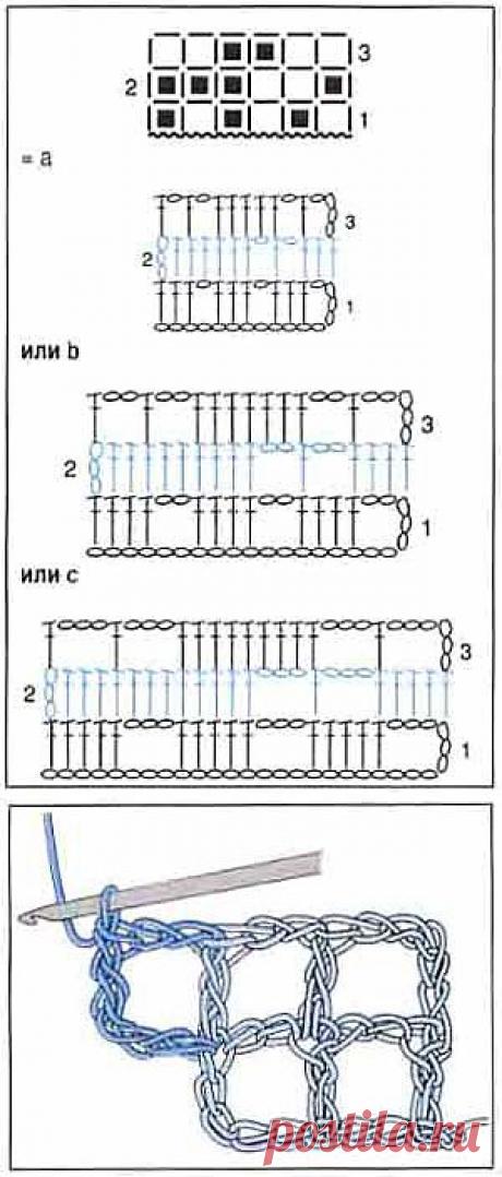 НашЛОСЬ!.. » Коллекция » Техника филейного вязания