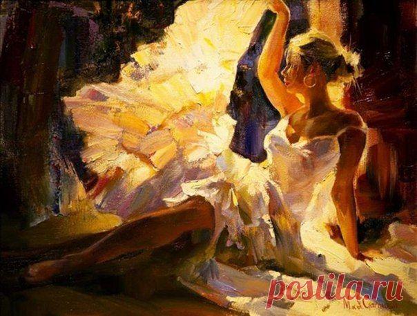 Прекрасные женские портреты от семьи художников Гармаш Михаила и Инессы / Удивительное искусство