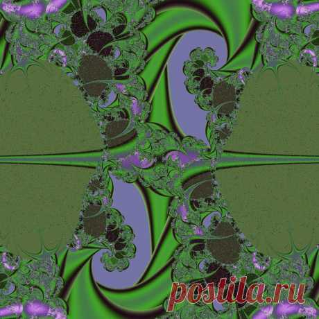 Фрактал, сделан в программе Fractal Explorer