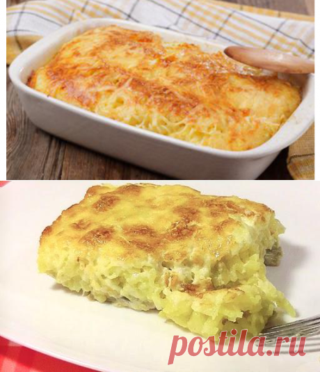 Нежная и вкусная запеканка «Мечта мужа» с картофелем, грибами и курицей