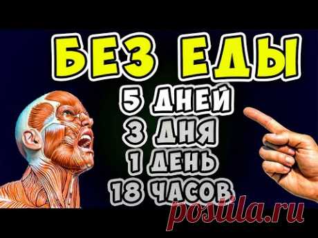 5 Дней БЕЗ ЕДЫ! Вот что ТВОРИТСЯ с Телом уже через 18 часов...