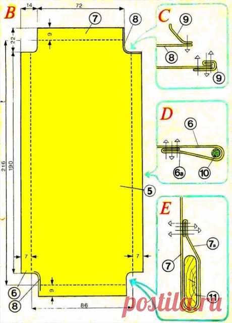 Как сделать гамак.