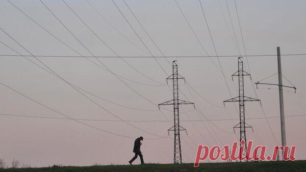 В украинском Никополе пострадали линии электропередачи