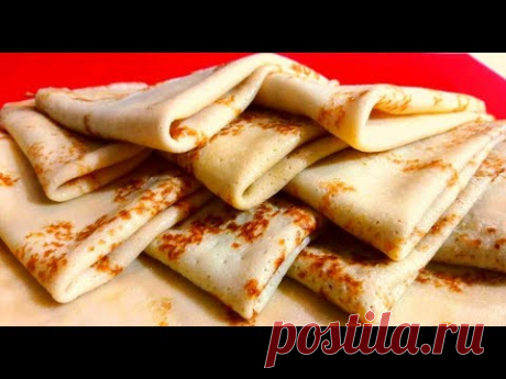 БЛИНЫ НА МАСЛЕНИЦУ ТОНКИЕ БЛИНЧИКИ на молоке ПРОСТОЙ РЕЦЕПТ Очень вкусные домашние тонкие блинчики
