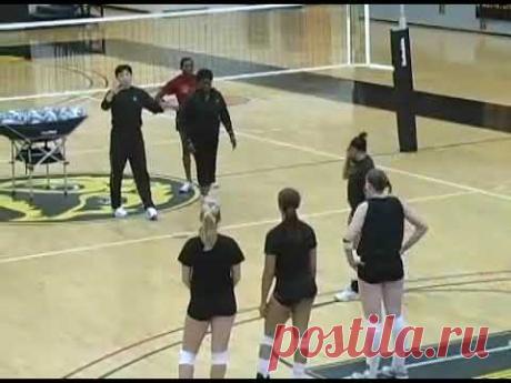 Kennesaw St University Volleyball Ball Control and Defense Drills