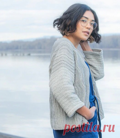 Интересная модель от Brooklyn Tweed | О творчестве. И о том как и где продавать рукоделие | Дзен