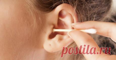 Чистка ушей ватными палочками - опасна для здоровья! / Будьте здоровы