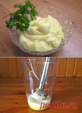 Домашний майонез - рецепт с фотографиями