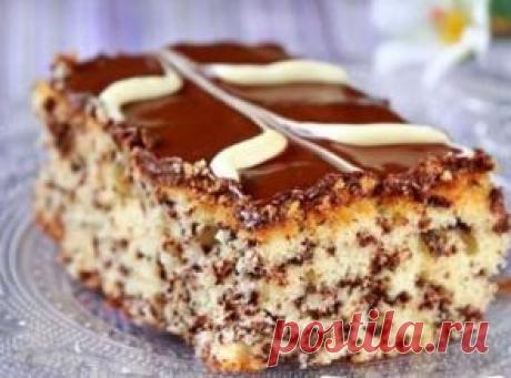 Пирог с шоколадной крошкой