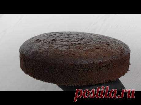 Идеальный шоколадный шифоновый бисквит на ЖЕЛТКАХ ! Подробно !Всегда получается ! Пошаговый рецепт !